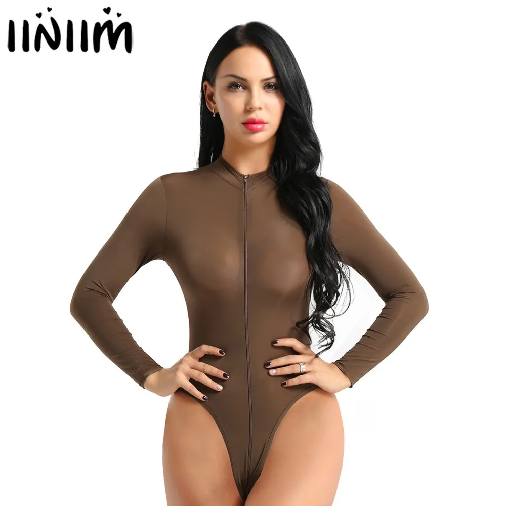 iiniim Womens Femme Bodycon Rompers See Through Lingerie High Cut Zippered Thong Leotard Night Parties Clubwear Sexy Bodysuit
iiniim Womens Femme Bodycon Rompers See Through Lingerie High Cut Zippered Thong Leotard Night Parties Clubwear Sexy Bodysuit