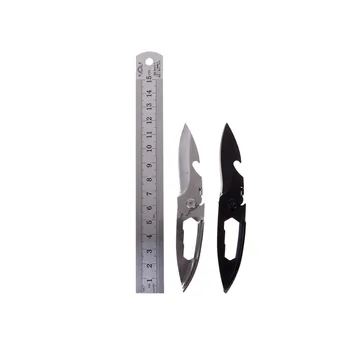 1PCS Outdoor Creative Multitool Folding keychain Field Survival Knife The Multi Purpose Tactical Knife Stainless Steel Knife
1PCS Outdoor Creative Multitool Folding keychain Field Survival Knife The Multi Purpose Tactical Knife Stainless Steel Knife