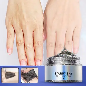 Nourishing Starry Glitter Hand Wax Mask Exfoliating Milk Moisturizing Hand Care Cream
Nourishing Starry Glitter Hand Wax Mask Exfoliating Milk Moisturizing Hand Care Cream