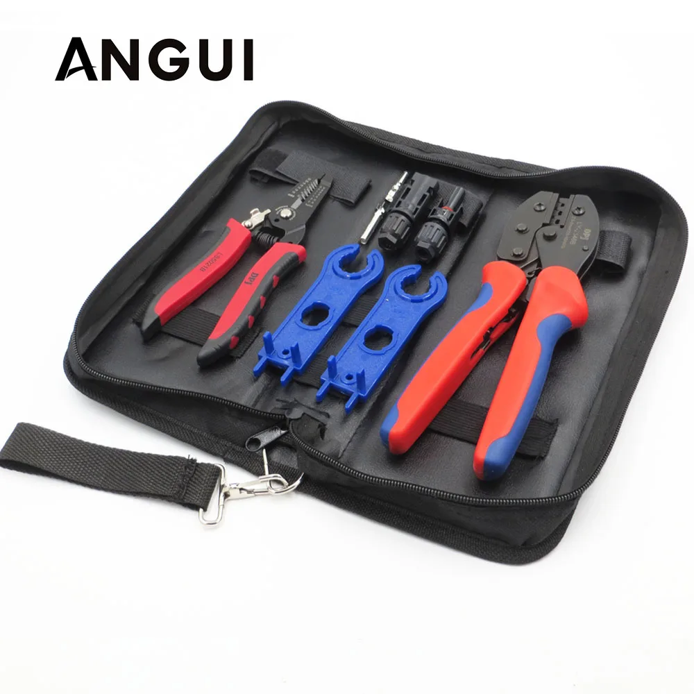 1set X LY2546B MC4 Crimping tool kits for MC4 connector 2.5 4 6.0mm2 solar cable Crimp tools DIY power system connect plier
1set X LY2546B MC4 Crimping tool kits for MC4 connector 2.5 4 6.0mm2 solar cable Crimp tools DIY power system connect plier