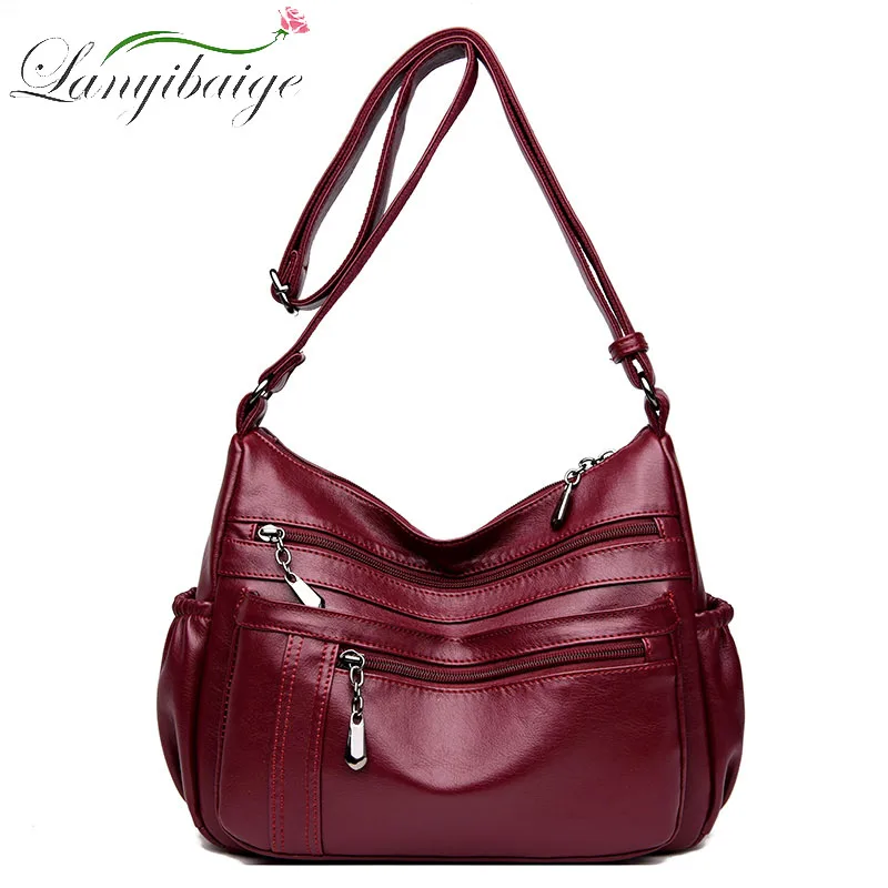 LANYIBAIGE luxury handbags women bags designer Sheepskin Leather Crossbody Shoulder bags for women 2019 Sac A Main Femme Summer
LANYIBAIGE luxury handbags women bags designer Sheepskin Leather Crossbody Shoulder bags for women 2019 Sac A Main Femme Summer