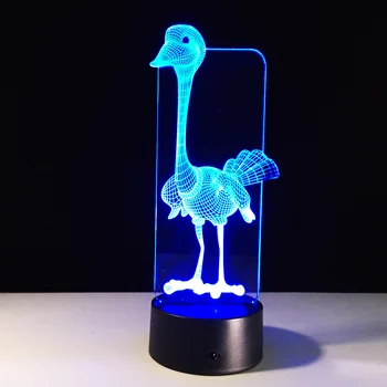 Cute Ostrich 3D Lamp 7 Colors Led Night Lamp For Kids Touch Sensor Led Usb Table Lampara Lamp Baby Sleeping Nightlight Drop Ship
Cute Ostrich 3D Lamp 7 Colors Led Night Lamp For Kids Touch Sensor Led Usb Table Lampara Lamp Baby Sleeping Nightlight Drop Ship
