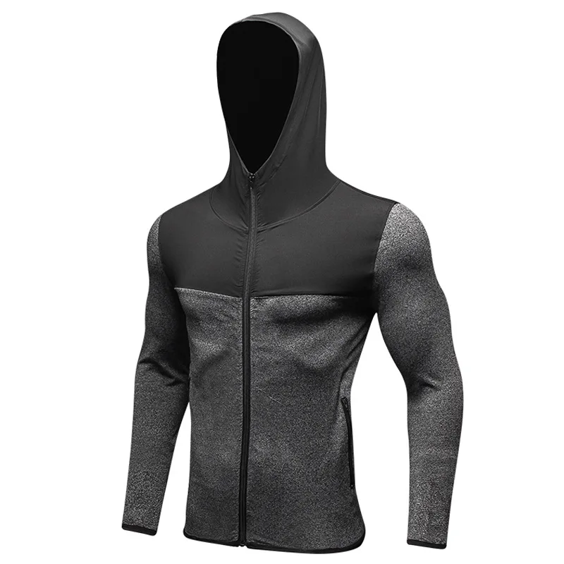 2017 Stylish Hoodies Men Compression Splicing Hoodie Bobybuilding Sweatshirts Mens Fitness Hooded Male Quick Dry Zipper Jacket
2017 Stylish Hoodies Men Compression Splicing Hoodie Bobybuilding Sweatshirts Mens Fitness Hooded Male Quick Dry Zipper Jacket