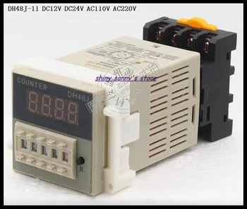 DH48J-11 DC12V, DC24V, AC110V, AC220V Electronic Preset Display Counters 1-999900 On 11 Pins Base Brand New
DH48J-11 DC12V, DC24V, AC110V, AC220V Electronic Preset Display Counters 1-999900 On 11 Pins Base Brand New