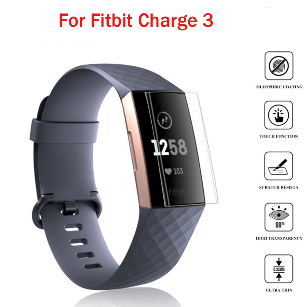Smart Accessories 9H Anti-scratch TPU HD Full Cover Screen Protector Film For Fitbit Charge 3 for fit bit charge3 Protector Film
Smart Accessories 9H Anti-scratch TPU HD Full Cover Screen Protector Film For Fitbit Charge 3 for fit bit charge3 Protector Film