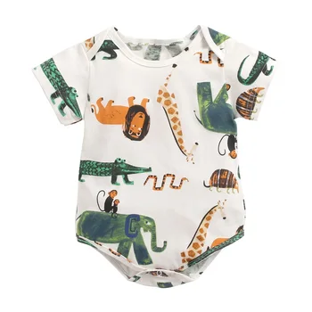 Baby Bodysuits 2019 Summer Full Cute Cartoon Print Cotton Infant Baby Girls Clothing Short Sleeve Newborn Baby Clothes Jumpsuits
Baby Bodysuits 2019 Summer Full Cute Cartoon Print Cotton Infant Baby Girls Clothing Short Sleeve Newborn Baby Clothes Jumpsuits