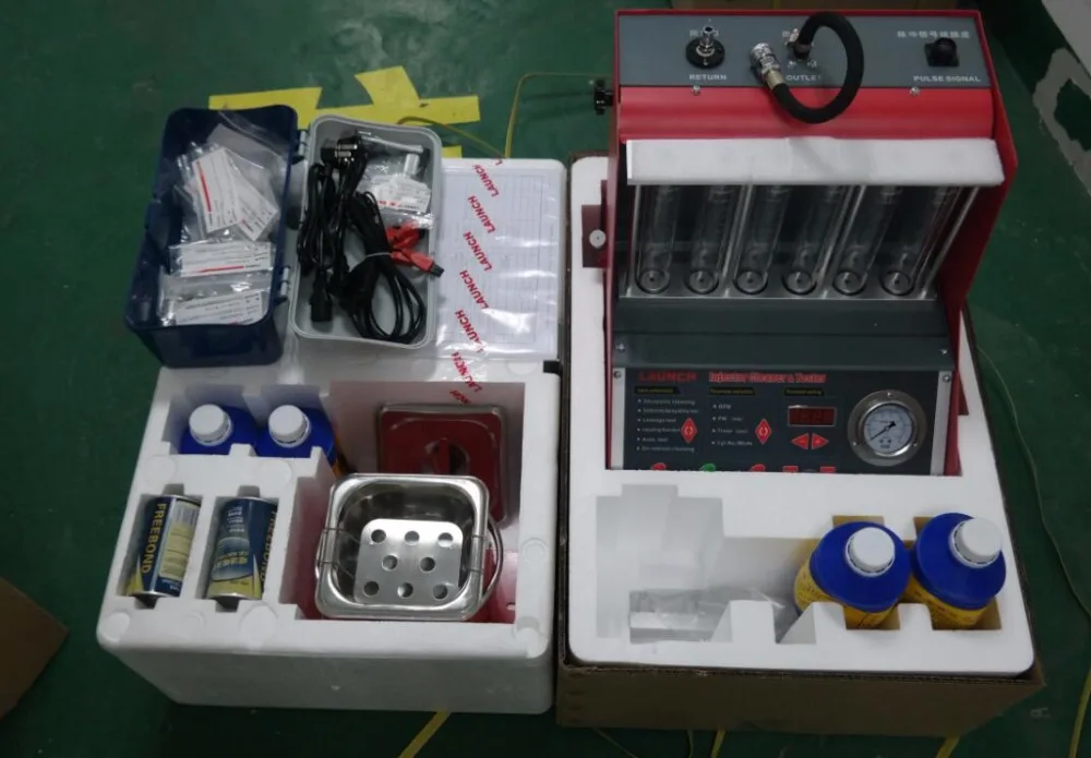 Original Launch Automotive Injector and Cleaner Enquipment CNC 602A Launch with 6 Cylinders CNC-602A
Original Launch Automotive Injector and Cleaner Enquipment CNC 602A Launch with 6 Cylinders CNC-602A