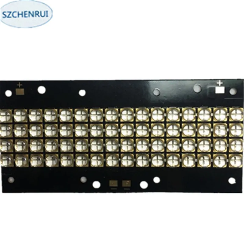The New 512 watts high-power LED UV violet 6565 365nm 370nm 380nm 385nm 395nm 400nm 405nm 56*118mm board
The New 512 watts high-power LED UV violet 6565 365nm 370nm 380nm 385nm 395nm 400nm 405nm 56*118mm board