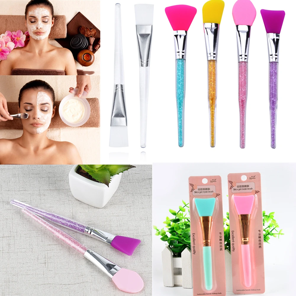 ELECOOL 2/1PCS Professional Silicone Face Mask Stirring Brush Soft Mask Mud Mixing Brush Makeup Tools for Women Face Skin Care
ELECOOL 2/1PCS Professional Silicone Face Mask Stirring Brush Soft Mask Mud Mixing Brush Makeup Tools for Women Face Skin Care