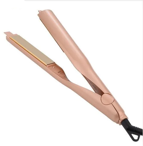 High Quality tymes Iron Gold Plated Titanium Plates Hair Straightener 110V to 240V US/UK/EU Plug
High Quality tymes Iron Gold Plated Titanium Plates Hair Straightener 110V to 240V US/UK/EU Plug