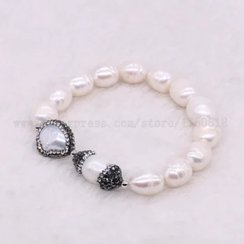 Natural pearl bracelets druzy bracelet bangle with high quality pearl beads crafted pearl bracelets 2876
Natural pearl bracelets druzy bracelet bangle with high quality pearl beads crafted pearl bracelets 2876