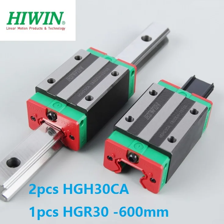 

1pcs 100% original Hiwin linear guide linear rail HGR30 -L 600mm + 2pcs HGH30CA narrow block for cnc