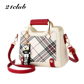 21CLUB Brand Small Casual Plaid Strap Ladies Totes Shopping Party Versatile Women's Wallet Cute Women Messenger Bags Handbags
21CLUB Brand Small Casual Plaid Strap Ladies Totes Shopping Party Versatile Women's Wallet Cute Women Messenger Bags Handbags
