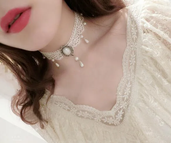 collares mujer cortos white Velvet Choker Necklace for Women Statement Necklaces & Pendants Bijoux Femme Collier Jewelry
collares mujer cortos white Velvet Choker Necklace for Women Statement Necklaces & Pendants Bijoux Femme Collier Jewelry