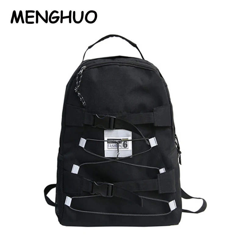 Menghuo Oxford Cloth Unisex Backpack New Fashion Personality Reflective Strip Backpack Leisure Travel Backpack Computer Bag
Menghuo Oxford Cloth Unisex Backpack New Fashion Personality Reflective Strip Backpack Leisure Travel Backpack Computer Bag