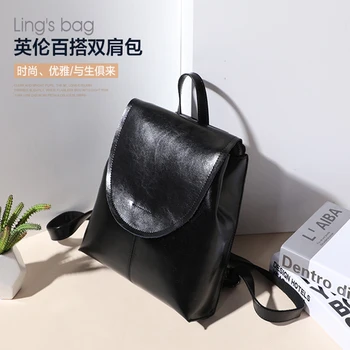 True Leather Backpack 2018 new large-capacity multi-functional backpack head-layer cowhide lady bag small square ba
True Leather Backpack 2018 new large-capacity multi-functional backpack head-layer cowhide lady bag small square ba