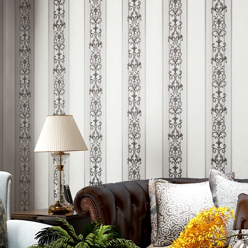 European Wall Paper Roll for Walls Waterproof PVC Vertical Strip Floral Papel Mural for Walls Decoraton papel pintado pared
European Wall Paper Roll for Walls Waterproof PVC Vertical Strip Floral Papel Mural for Walls Decoraton papel pintado pared