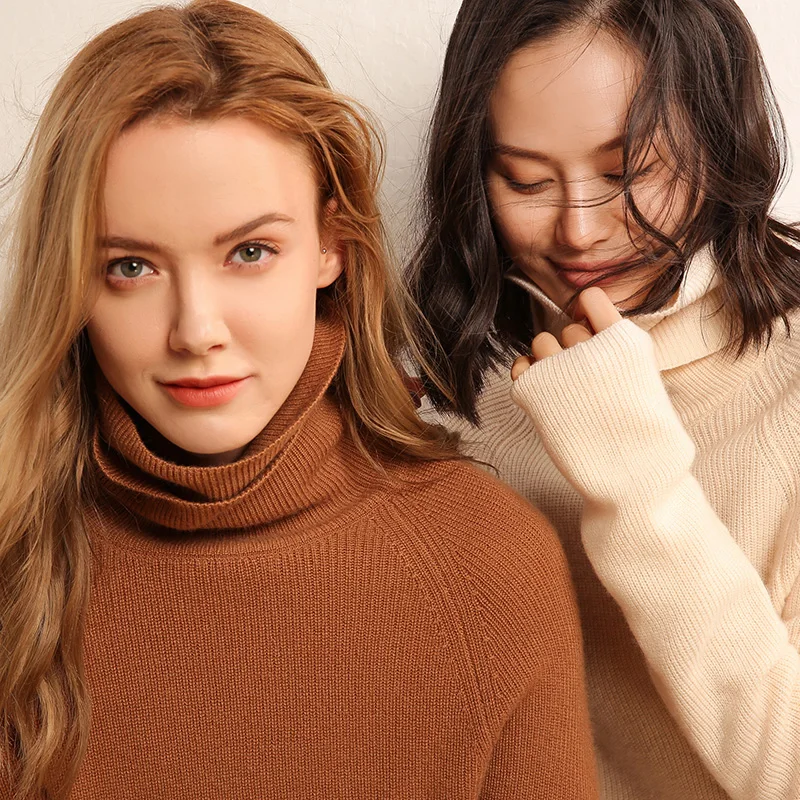 High-quality women's sweater new lapel pullover winter solid color cashmere sweater autumn women's pullover wool long sweater
High-quality women's sweater new lapel pullover winter solid color cashmere sweater autumn women's pullover wool long sweater