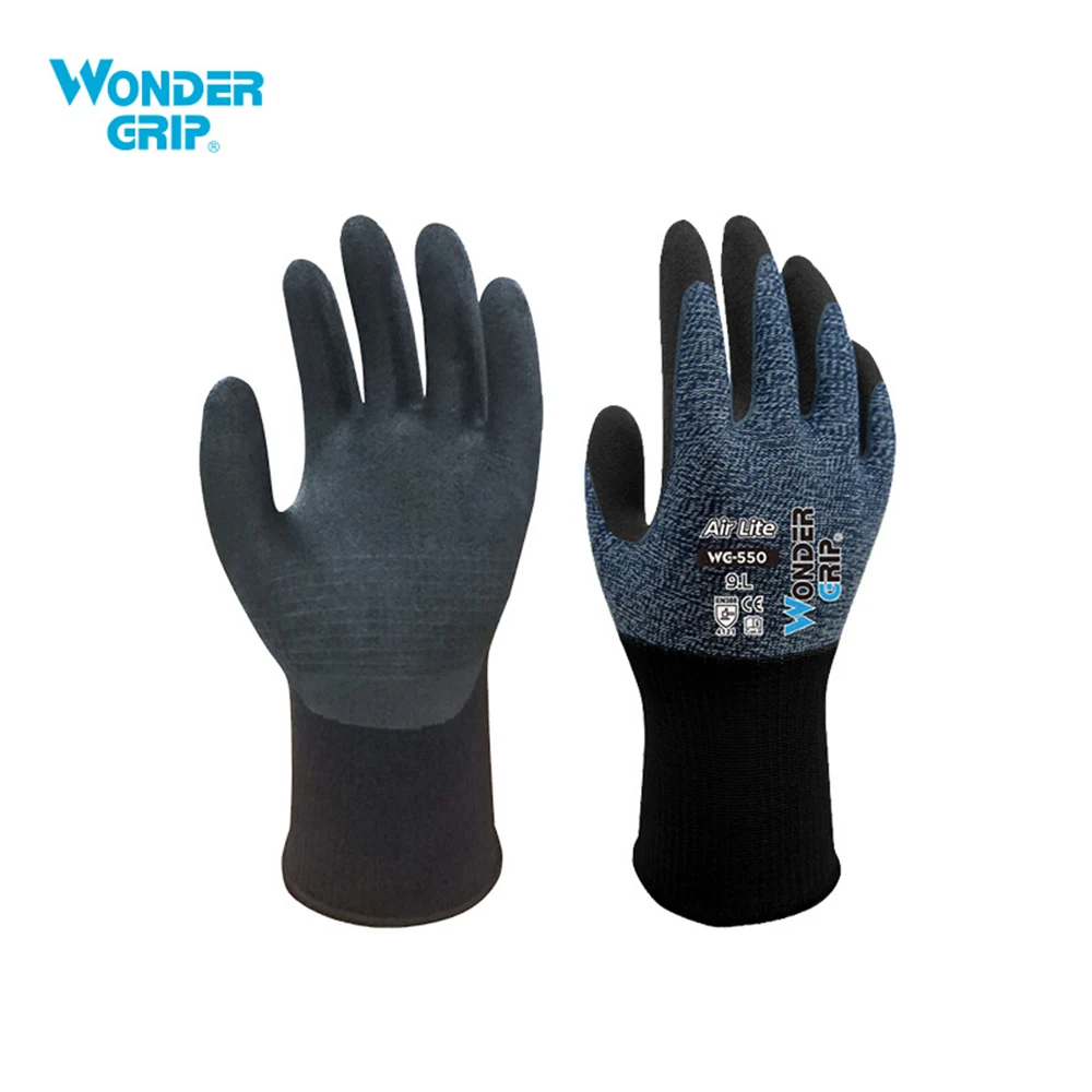 Wonder Grip Abrasion-proof Gardening Gloves 15-Gauge Nylon Liner & Nitrile Coating Universal Work Gloves
Wonder Grip Abrasion-proof Gardening Gloves 15-Gauge Nylon Liner & Nitrile Coating Universal Work Gloves