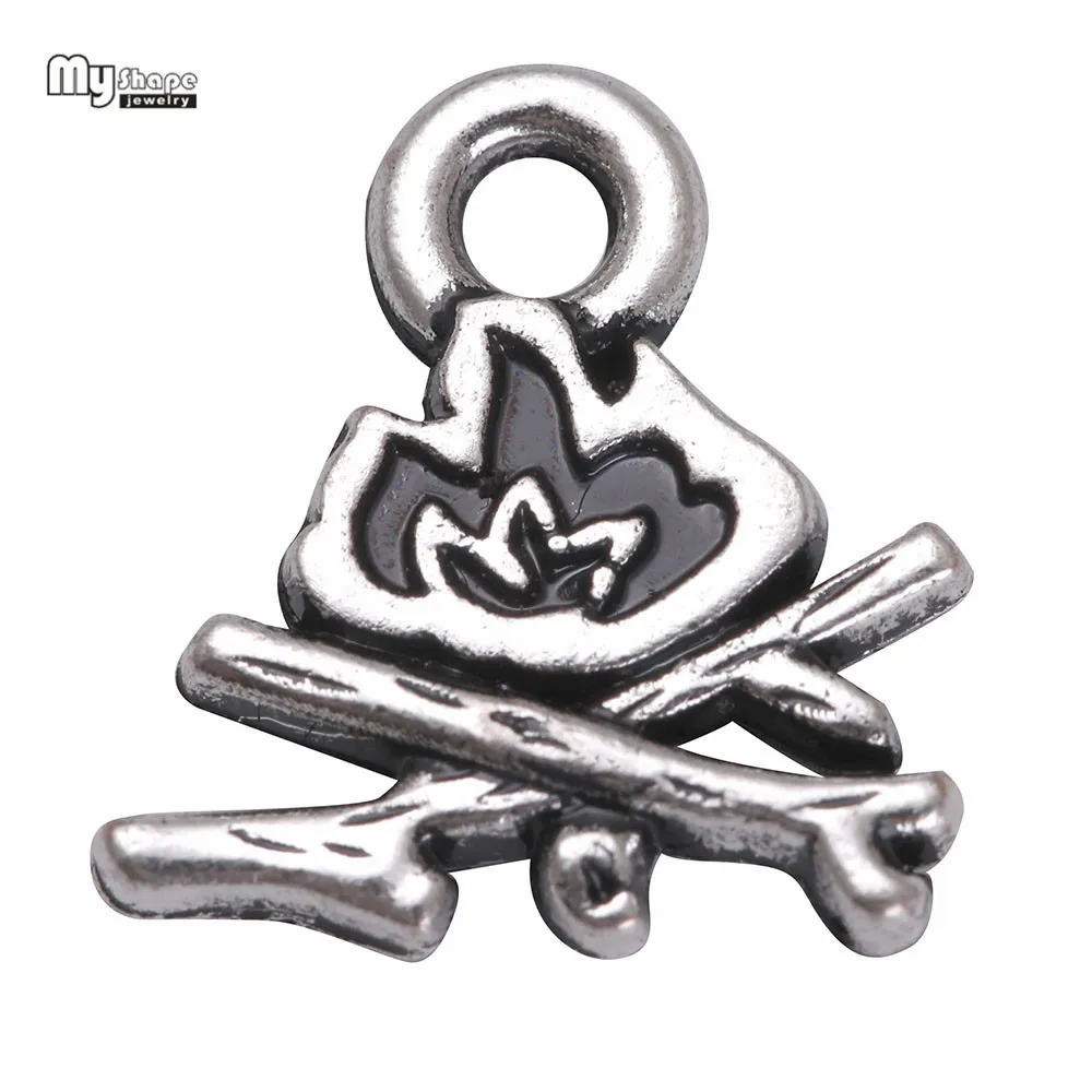 My Shape Camp Series Charms Fire Pendant for Bracelets Adventure Camping Jewelry Accessories Findings 30pcs
My Shape Camp Series Charms Fire Pendant for Bracelets Adventure Camping Jewelry Accessories Findings 30pcs