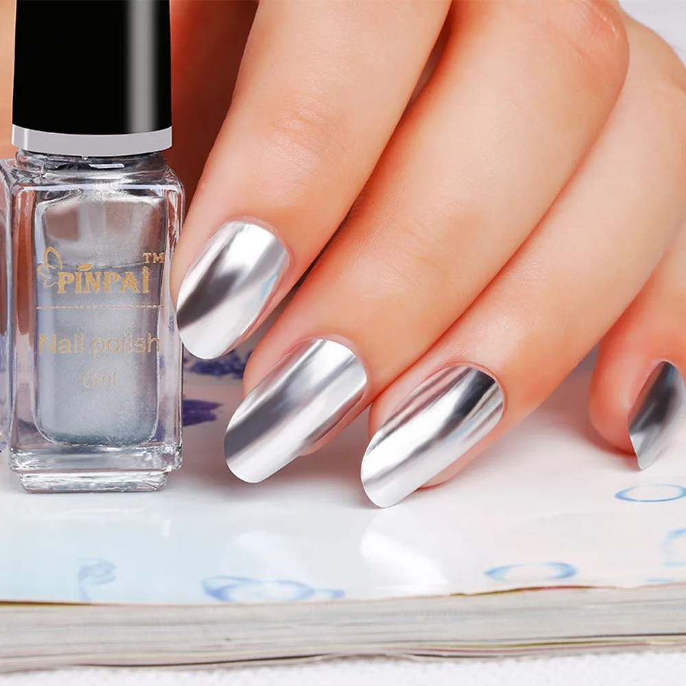 Mirror Nail Polish Plating Silver Paste Metal Color Stainless Steel Best quality control bright nails Color resistant flexible
Mirror Nail Polish Plating Silver Paste Metal Color Stainless Steel Best quality control bright nails Color resistant flexible