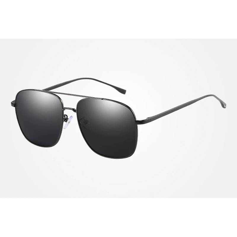 Новые мужские поляризованные солнцезащитные очки фотохромные HD металлические