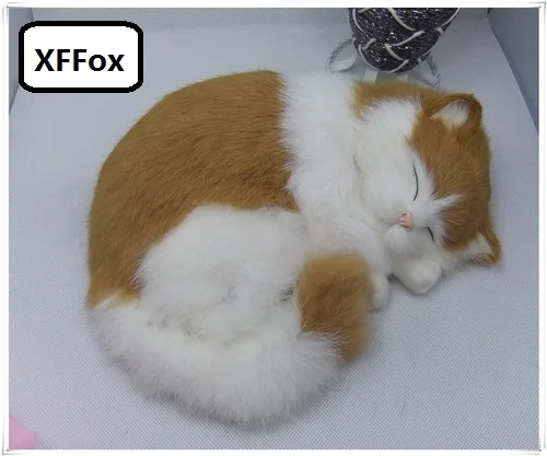 new real life sleeping cat model plastic&furs cute yellow&white cat doll gift about 25x21cm xf1381
new real life sleeping cat model plastic&furs cute yellow&white cat doll gift about 25x21cm xf1381