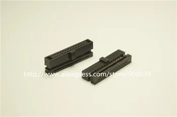 20 Pcs 0.050" 1.27mm 26 Pin dual Row IDC Connector 2x13 P 26 position Rectangular Female Socket Receptacle Ribbon Cable
20 Pcs 0.050" 1.27mm 26 Pin dual Row IDC Connector 2x13 P 26 position Rectangular Female Socket Receptacle Ribbon Cable