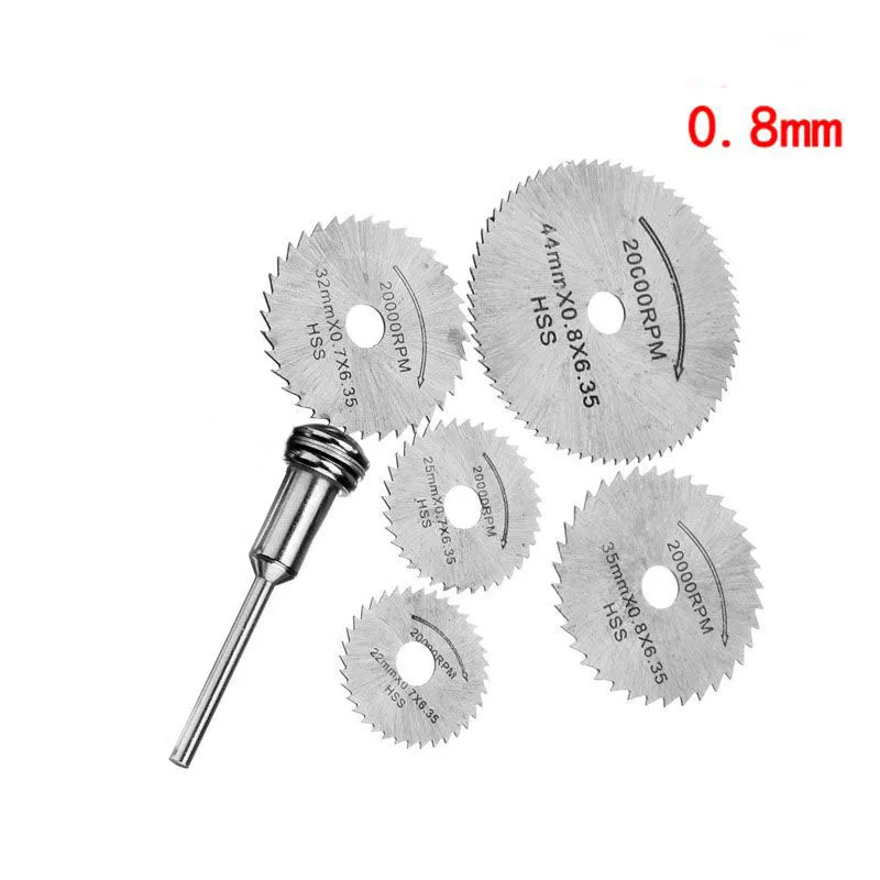 5pcs HSS Circular Wood Cutting Saw Blade Discs with 1 Mandrel for Dremel Rotary Tool For Dremel Metal Cutter Blades
5pcs HSS Circular Wood Cutting Saw Blade Discs with 1 Mandrel for Dremel Rotary Tool For Dremel Metal Cutter Blades