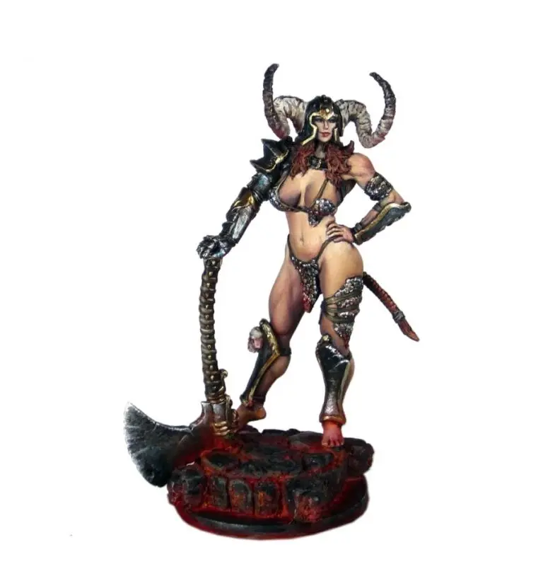 Unpainted Kit 1/32 54mm fantasy girl Ky-ra 54mm figure Historical Resin Figure miniature garage kit
Unpainted Kit 1/32 54mm fantasy girl Ky-ra 54mm figure Historical Resin Figure miniature garage kit