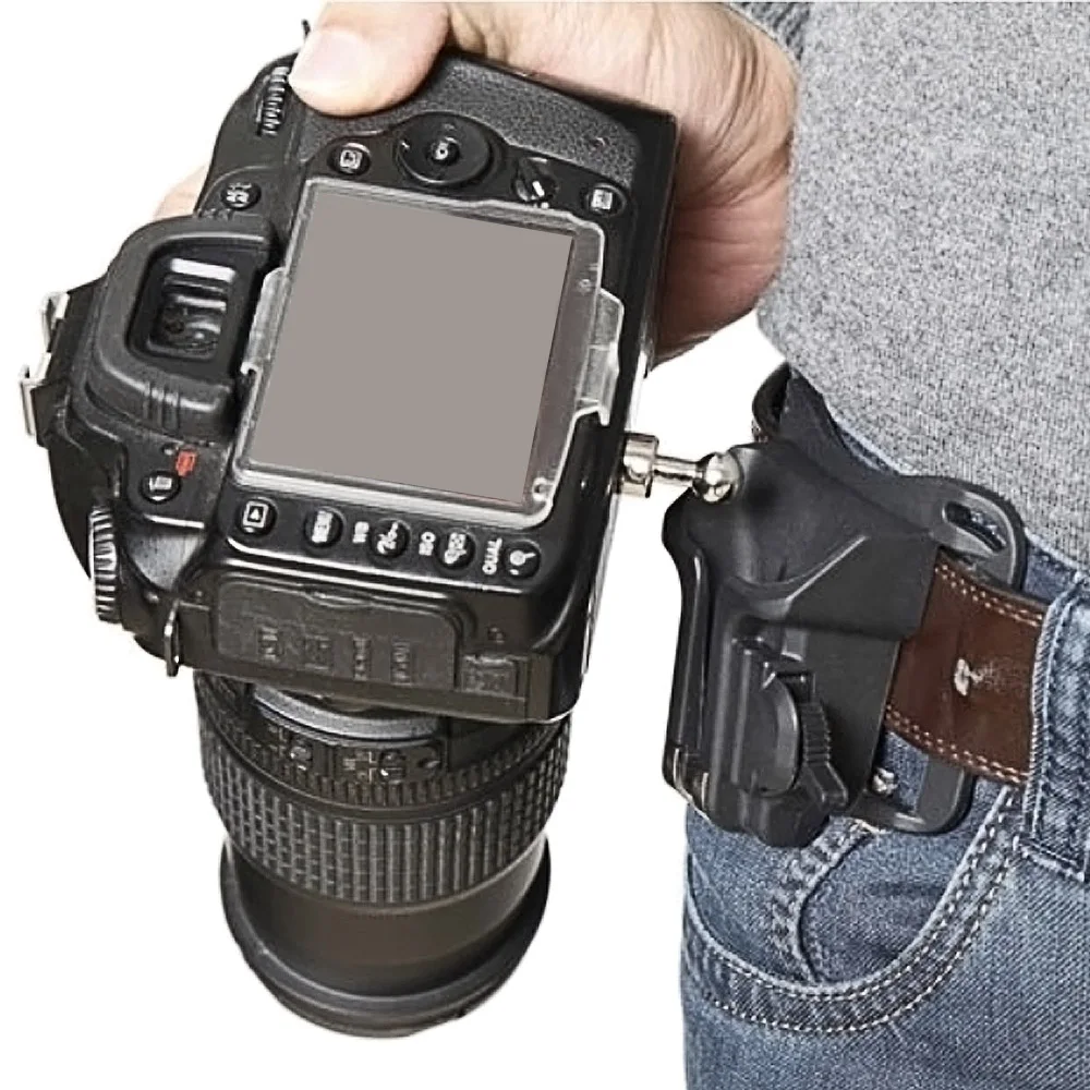 Besegad Plastic Camera Quick Waist Belt Strap Buckle Button Clip Holder for DSLR Digital SLR Camera Accessories Gadgets
Besegad Plastic Camera Quick Waist Belt Strap Buckle Button Clip Holder for DSLR Digital SLR Camera Accessories Gadgets