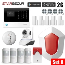 Smarsecur G90B Plus GSM WIFI IOS Android APP Control Home Security Smart House Pet Immune Alarm System Fire Alarm
Smarsecur G90B Plus GSM WIFI IOS Android APP Control Home Security Smart House Pet Immune Alarm System Fire Alarm