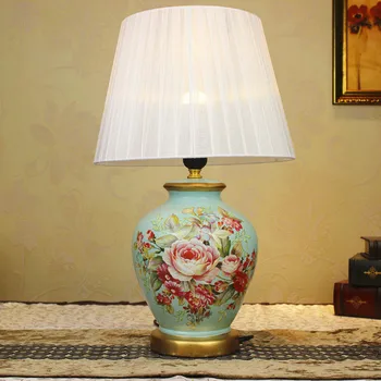 100% Quality Hand Painted Classical Elegant European Blue Ceramic Fabric Led E27 Table Lamp For Living Room Bedroom H 51cm 1303
100% Quality Hand Painted Classical Elegant European Blue Ceramic Fabric Led E27 Table Lamp For Living Room Bedroom H 51cm 1303