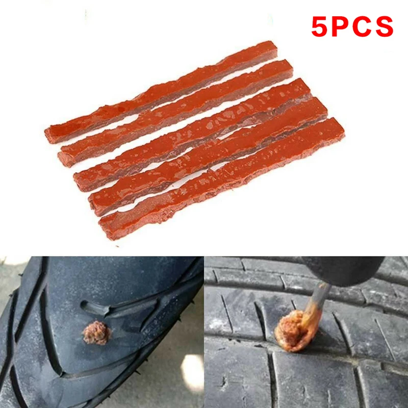 5PC 10cmx6mm Car Tubeless Puncture Tire Repair Strip Auto Motorcycle Tubeless Tire Tyre Puncture Plug Seal Repair Tool Kit
5PC 10cmx6mm Car Tubeless Puncture Tire Repair Strip Auto Motorcycle Tubeless Tire Tyre Puncture Plug Seal Repair Tool Kit