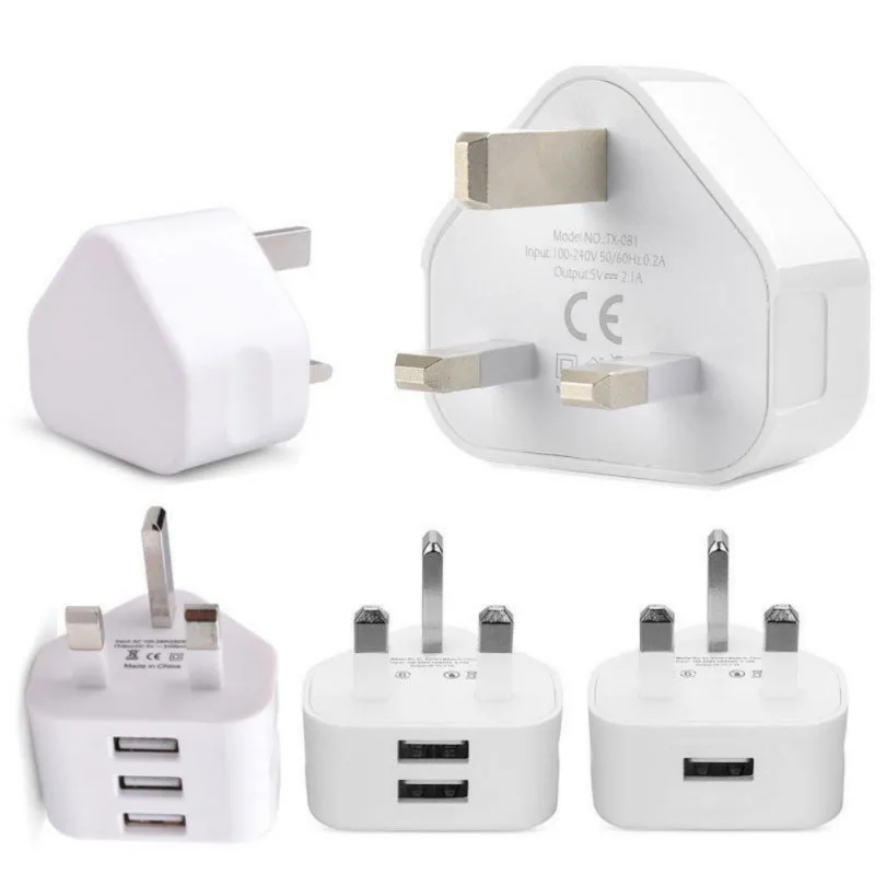 White UK Mains Wall 3 Pin Plug Adaptor Charger with 3 USB Ports for Phones Tablets CE For samsung xiaomi huawei iphone
White UK Mains Wall 3 Pin Plug Adaptor Charger with 3 USB Ports for Phones Tablets CE For samsung xiaomi huawei iphone