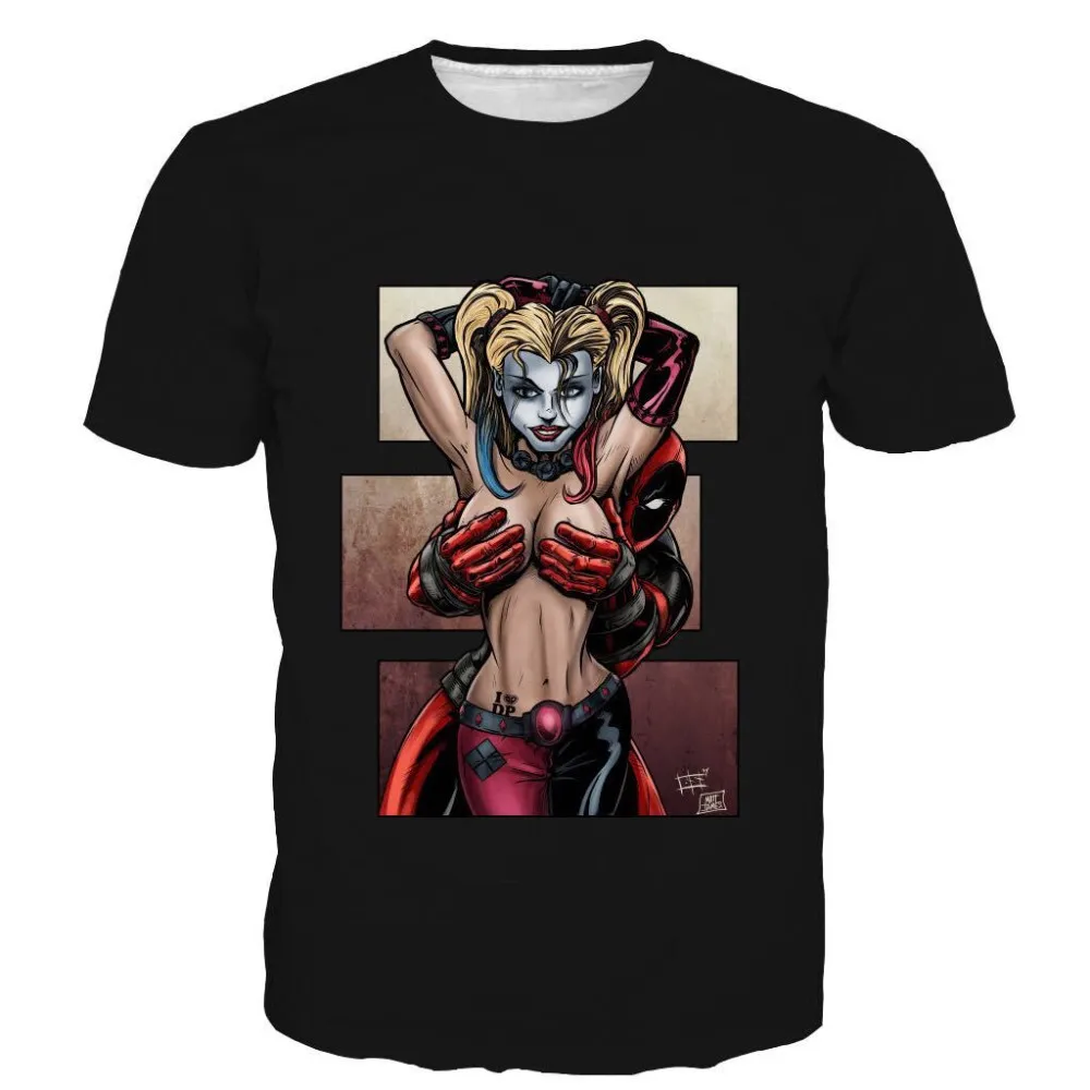 2018 Batman Arkham Suicide Squad Harley Quinn Costume 3D T Shirt Joker T-Shirt Cosplay Costumes Plus Size S-4XL
2018 Batman Arkham Suicide Squad Harley Quinn Costume 3D T Shirt Joker T-Shirt Cosplay Costumes Plus Size S-4XL