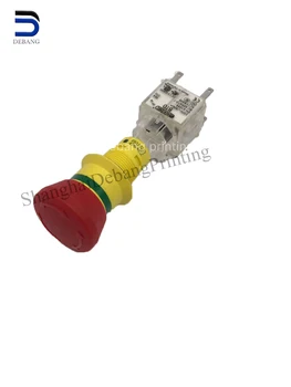 A1.144.9134 HD Original Factory Emergency Stop Switch RAFA Taster+Schalter HD Offset Machine Parts
A1.144.9134 HD Original Factory Emergency Stop Switch RAFA Taster+Schalter HD Offset Machine Parts