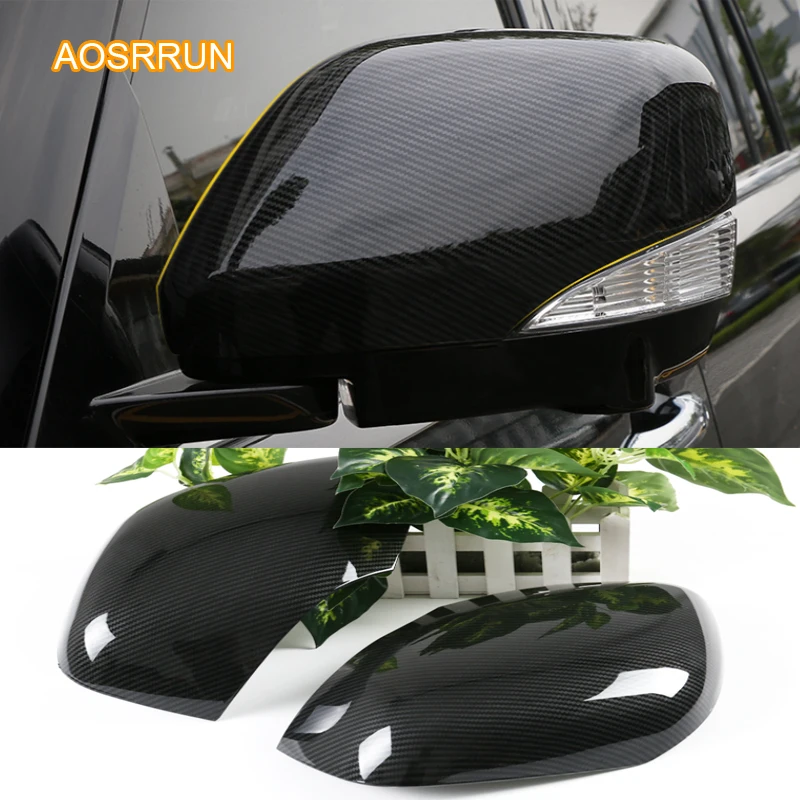 ABS electroplated rear view mirror protective cover made of carbon fiber Car accessories For Nissan Patrol y62 2017 2018 2019
ABS electroplated rear view mirror protective cover made of carbon fiber Car accessories For Nissan Patrol y62 2017 2018 2019