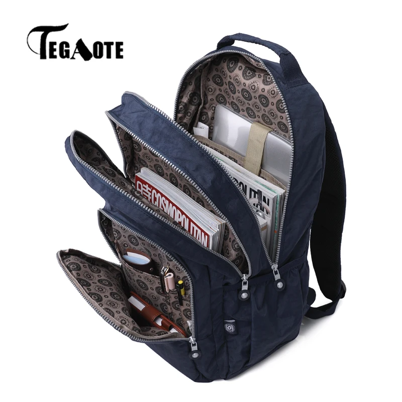 TEGAOTE Women Backpack Nylon Mochila Feminine Backpacks for Teenage Girls Female School Shoulder Bag Bagpack korean style 2019
TEGAOTE Women Backpack Nylon Mochila Feminine Backpacks for Teenage Girls Female School Shoulder Bag Bagpack korean style 2019