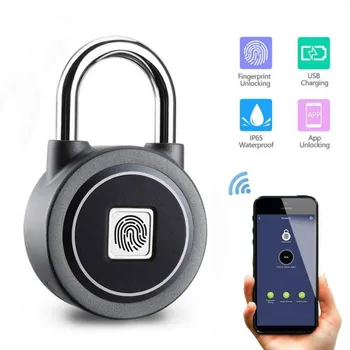 Smart Bluetooth keyless fingerprint padlock for home, suitcase, backpack, office, AP for Android/iOS, USB charging door lock
Smart Bluetooth keyless fingerprint padlock for home, suitcase, backpack, office, AP for Android/iOS, USB charging door lock