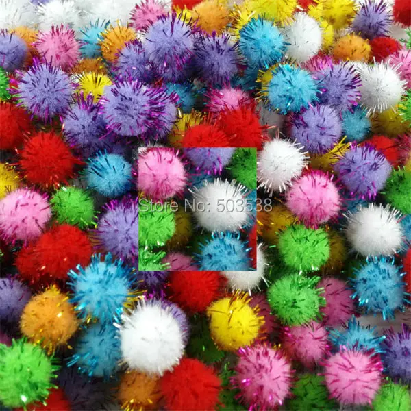 500PCS/LOT,25mm Glitter pompom,Chenile pom-pom,DIY accessories,Christmas ornament.Kids DIY,Craft material.Kindergarten crafts
500PCS/LOT,25mm Glitter pompom,Chenile pom-pom,DIY accessories,Christmas ornament.Kids DIY,Craft material.Kindergarten crafts