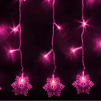 4M LED Christmas lights Holiday Lighting Snow Shape 120 LED Curtain Lamps String Fairy Lights party Waterproof Home String Lamp
4M LED Christmas lights Holiday Lighting Snow Shape 120 LED Curtain Lamps String Fairy Lights party Waterproof Home String Lamp