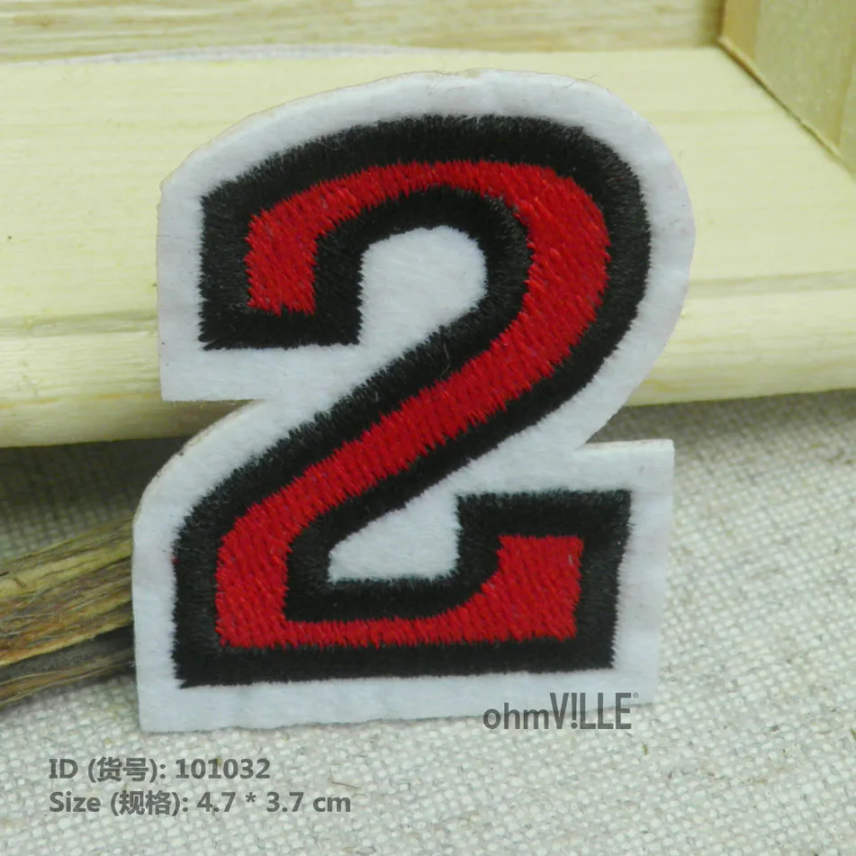 101032 Arabic Numerals Number 2 Iron-on Patches "easy To Apply, Just Iron-on" Guaranteed 100% Quality Appliques + Free Shipping
101032 Arabic Numerals Number 2 Iron-on Patches "easy To Apply, Just Iron-on" Guaranteed 100% Quality Appliques + Free Shipping