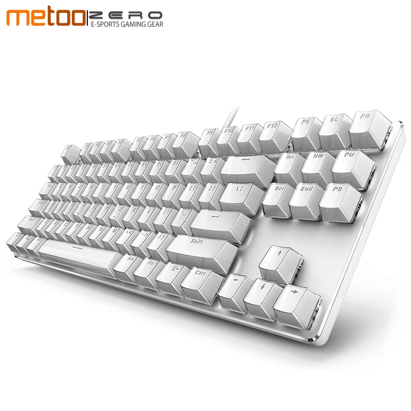 METOO ZERO Red Black Blue switch Gaming Mechanical Keyboard New E-sport Gaming Keyboard Light mixing For PC laptop Keyboards
METOO ZERO Red Black Blue switch Gaming Mechanical Keyboard New E-sport Gaming Keyboard Light mixing For PC laptop Keyboards