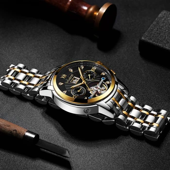 2020 LIGE Mens Mechanical Watch All-steel Business Watch Diamond Stainless Steel Waterproof Watch Mens Watches Top Brand Luxury
2020 LIGE Mens Mechanical Watch All-steel Business Watch Diamond Stainless Steel Waterproof Watch Mens Watches Top Brand Luxury