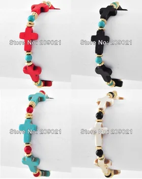 Best Selling! 20pcs Unisex Adjustable Stones Cross Charms Handmade Bracelet / Stretch Bracelet
Best Selling! 20pcs Unisex Adjustable Stones Cross Charms Handmade Bracelet / Stretch Bracelet