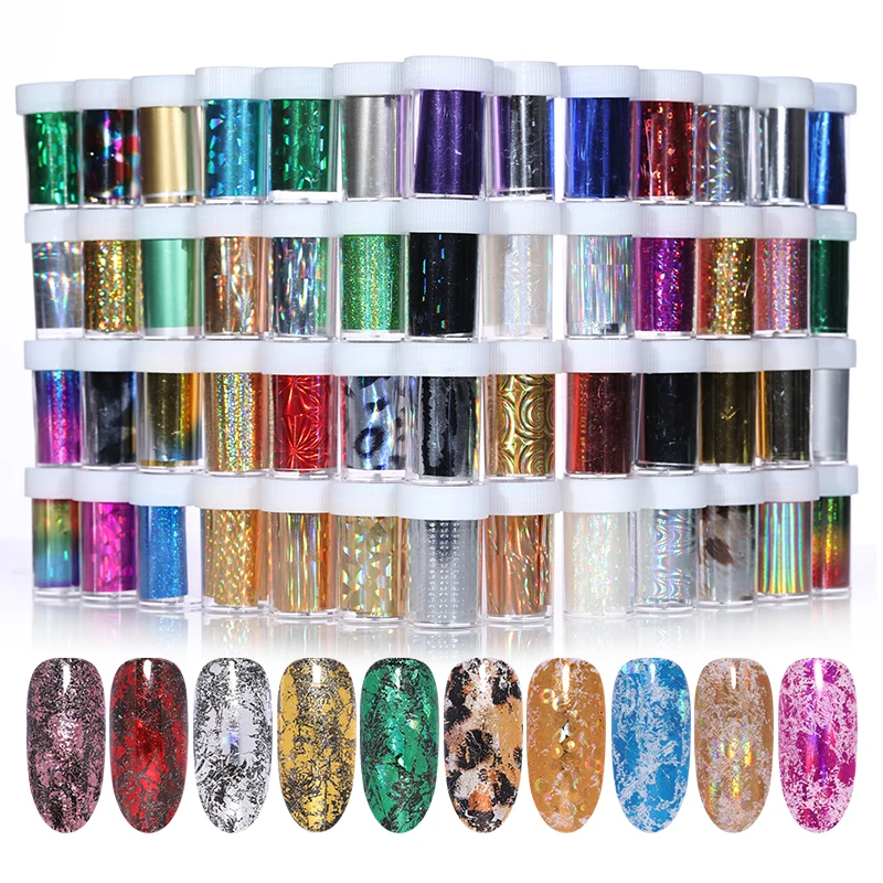 4*100cm/Roll Nail Foils Holographic Colorful Transfer Water Stickers Set Mixed 100 Patterns DIY Nail Art Decals Decoration
4*100cm/Roll Nail Foils Holographic Colorful Transfer Water Stickers Set Mixed 100 Patterns DIY Nail Art Decals Decoration