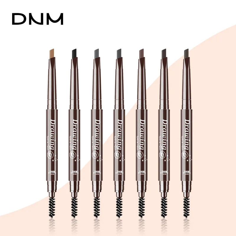 DNM 7colors Double Ended Eyebrow Pencil Waterproof Long Lasting No Blooming Rotatable Triangle Eye Brow Professional Fine Sketch
DNM 7colors Double Ended Eyebrow Pencil Waterproof Long Lasting No Blooming Rotatable Triangle Eye Brow Professional Fine Sketch