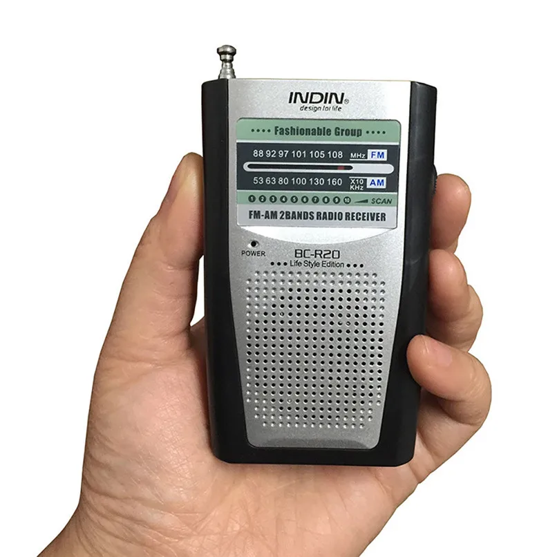 Pocket Mini Portable AM / FM Receiver Antenna Radio Built in Speaker BC-R20 Free Shipping H1T07#LLY71009101
Pocket Mini Portable AM / FM Receiver Antenna Radio Built in Speaker BC-R20 Free Shipping H1T07#LLY71009101