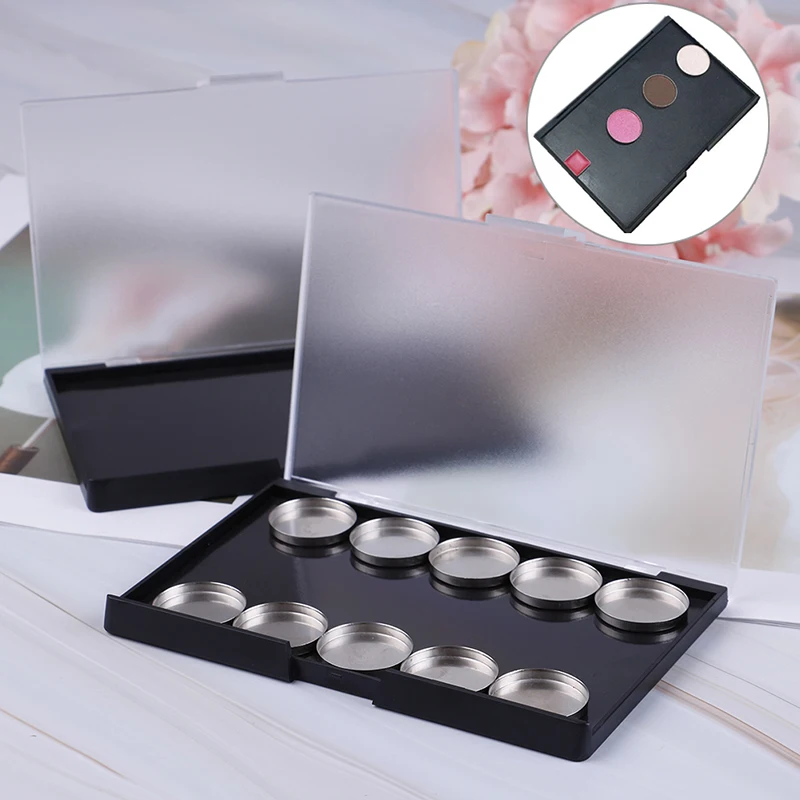 Makeup Empty Box 10 Grids Cosmetics Makeup Eyeshadow Concealer Plastic Magnetic Palette Pans DIY Box
Makeup Empty Box 10 Grids Cosmetics Makeup Eyeshadow Concealer Plastic Magnetic Palette Pans DIY Box